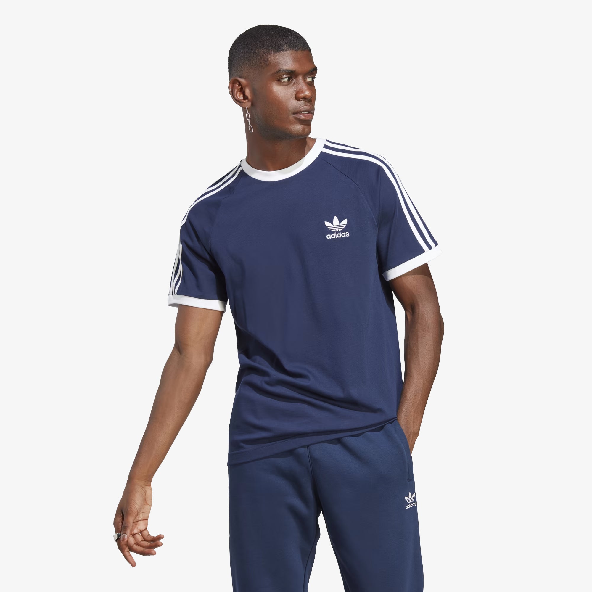 ADICOLOR CLASSICS 3-STRIPES TEE 'NIGHT INDIGO'