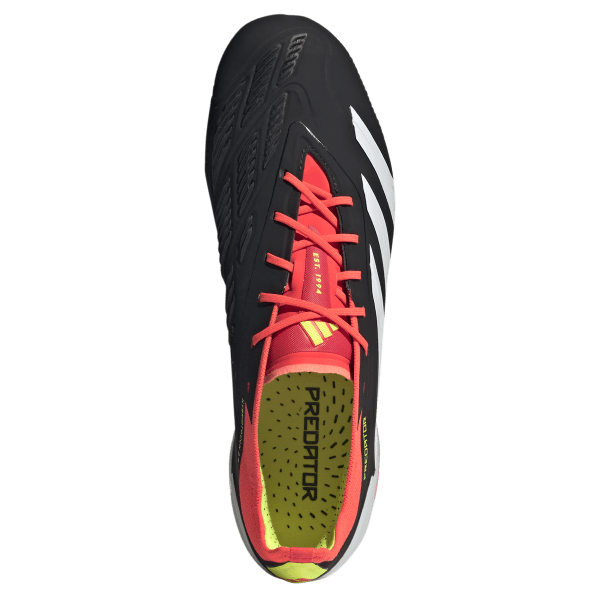 Adidas Predator 24 Elite Low FG Senior Football Boot - Solar Energy