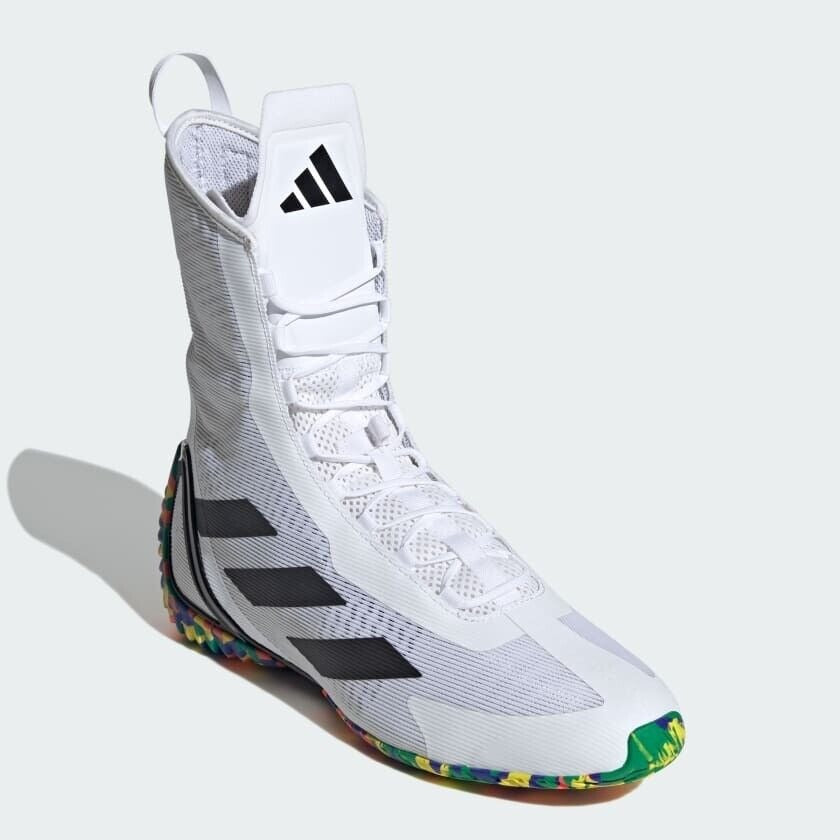 adidas Speedex Ultra Boxing Boots White & Black