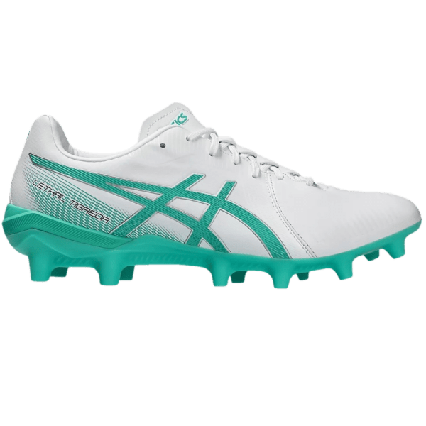 Asics Lethal Tigreor 3 FG Senior Football Boot WHT/AURORA GREEN