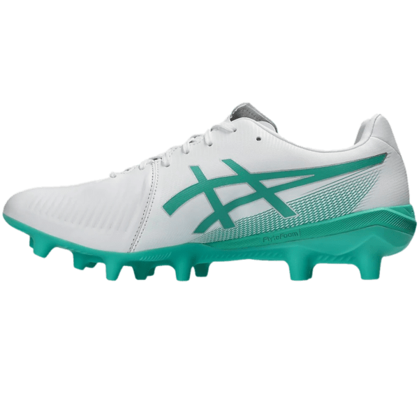 Asics Lethal Tigreor 3 FG Senior Football Boot WHT/AURORA GREEN