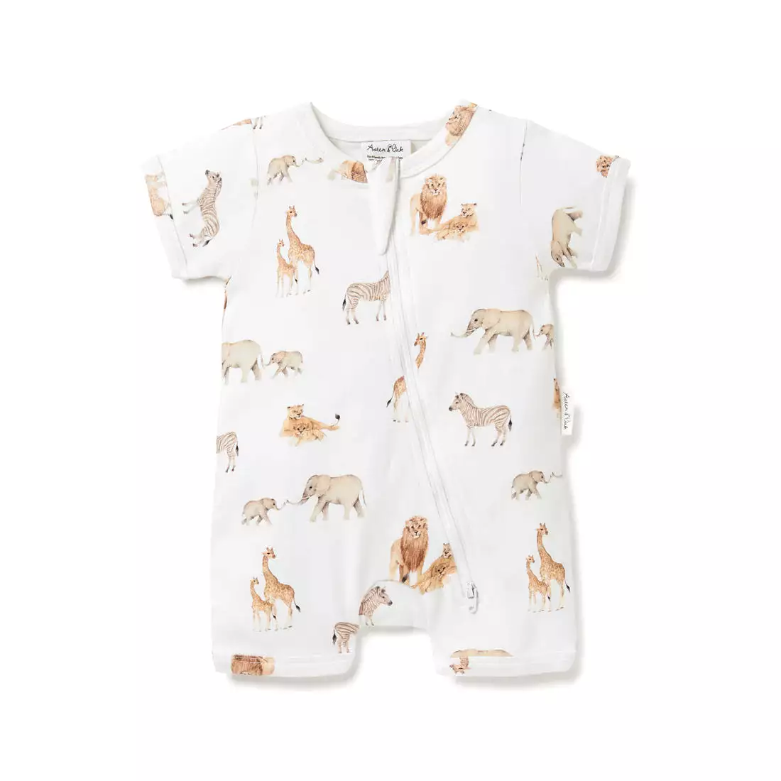 Aster & Oak - Savanna Zip Romper