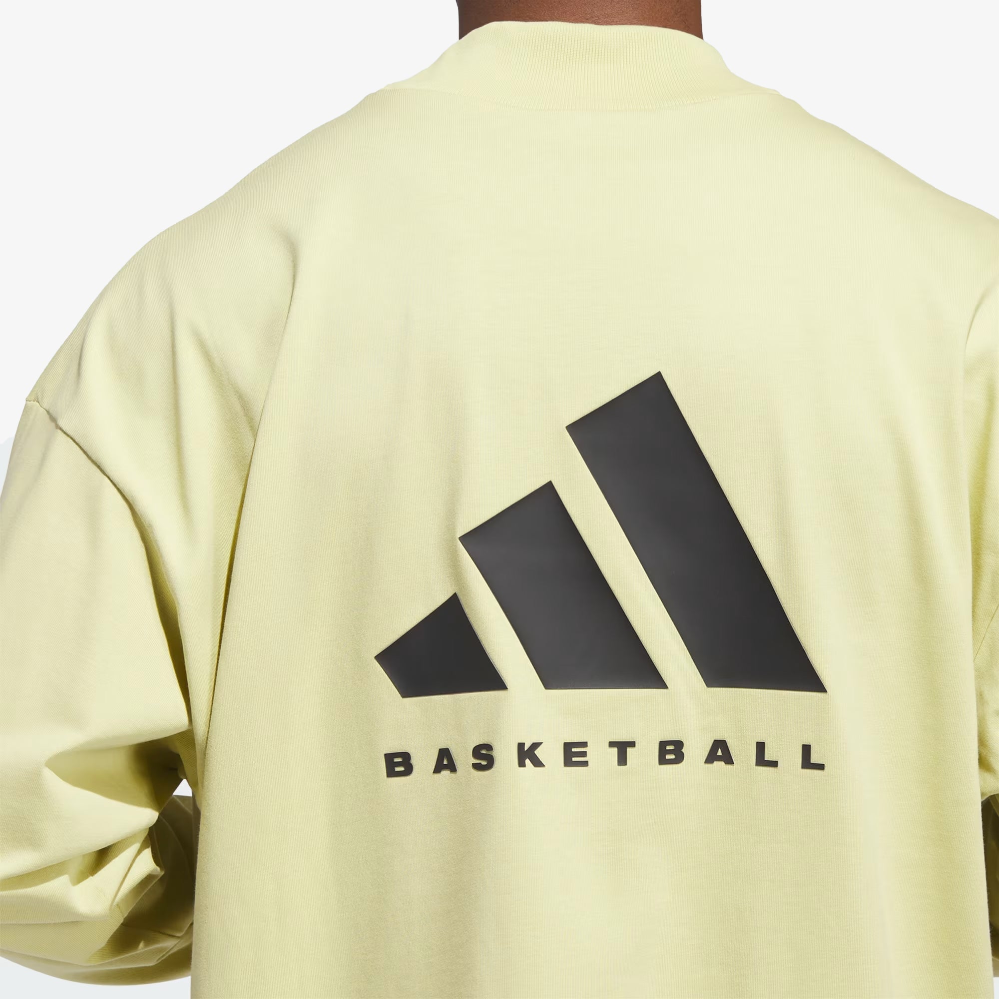 BASKETBALL LONG SLEEVE TEE 'HALO GOLD'