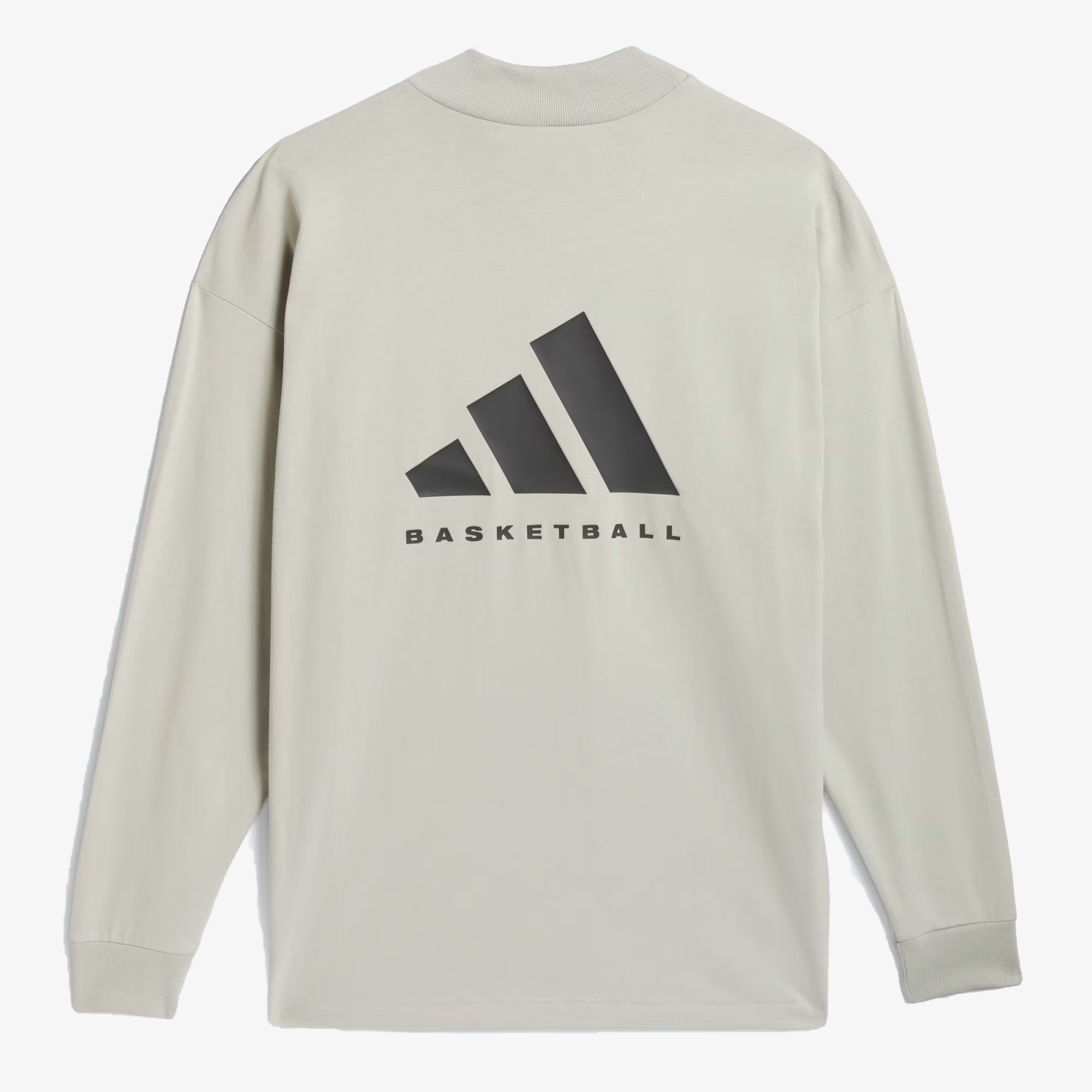 BASKETBALL LONG SLEEVE TEE 'SESAME'