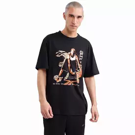 BASKETBALL SHORT SLEEVE TEE 'BLACK'