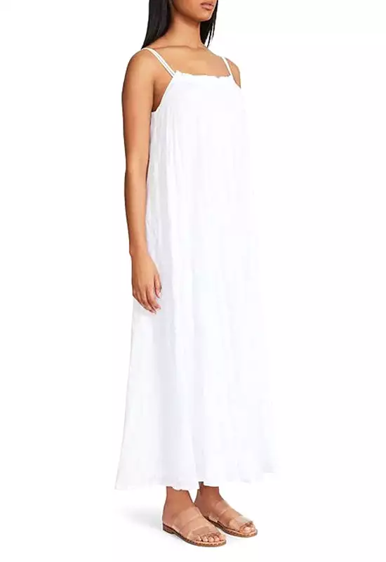 BB Dakota - Flowget About It Dress White