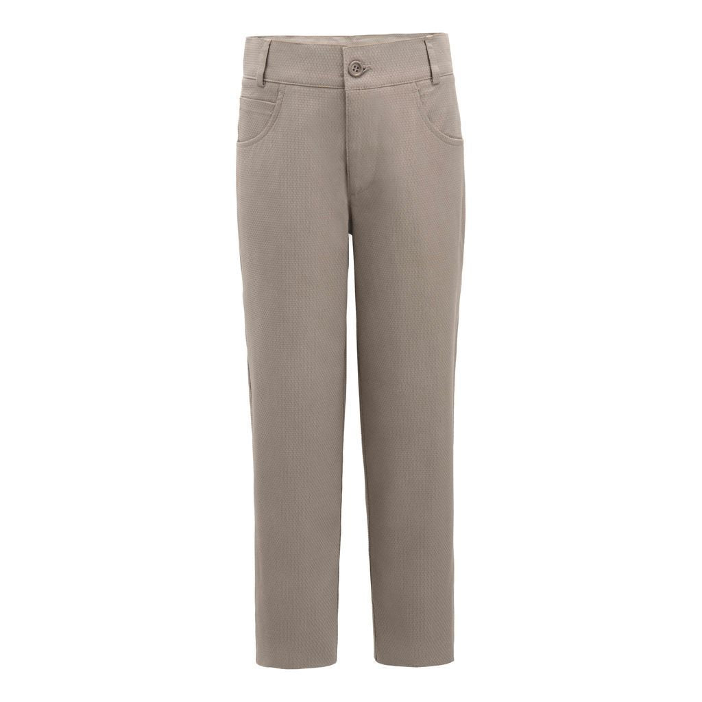 Beige Casual Pants