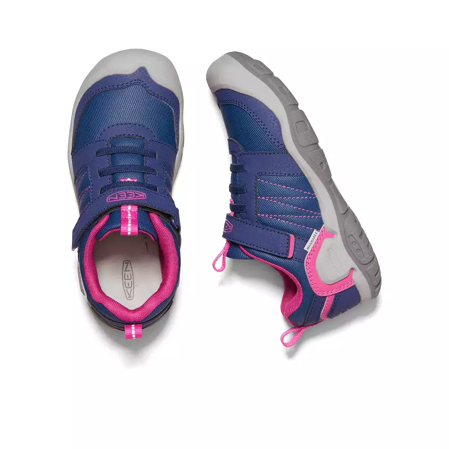 Big Kids' Knotch Peak Sneaker  |  Blue Depths/Pink Peacock