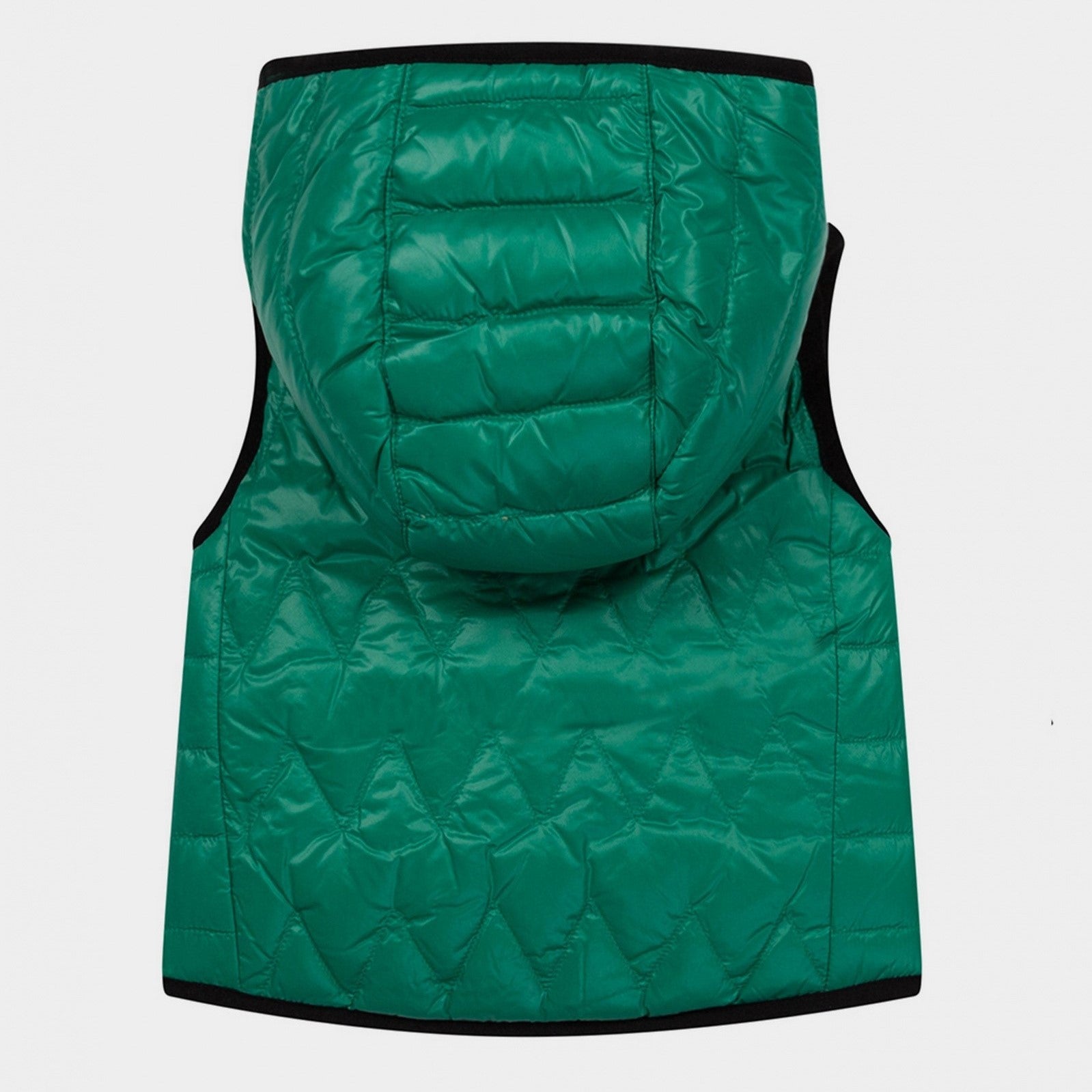 Black & Green Reversible Vest