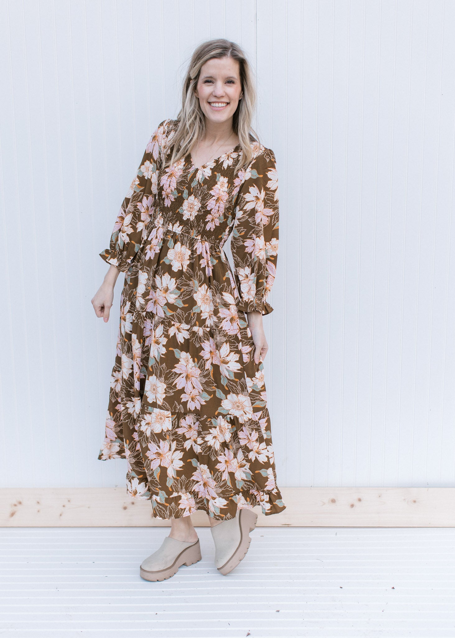 Brenda Floral Maxi