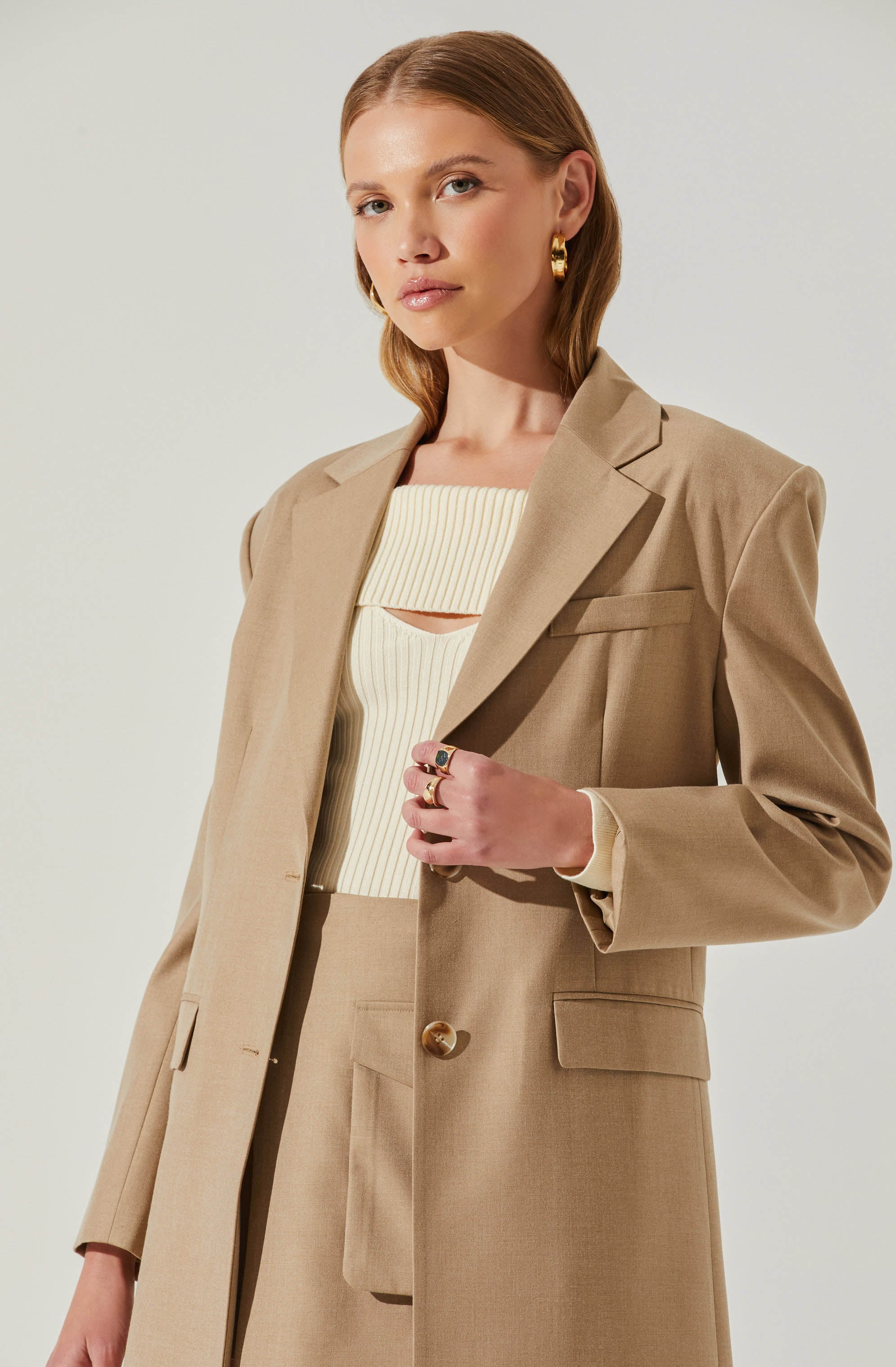 Brylee Wool Blend Coat