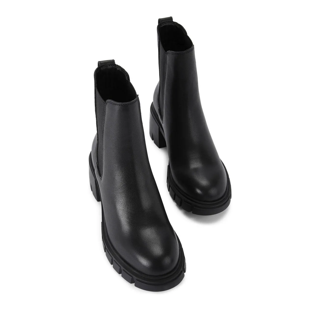 CARVELA Ignite Leather Chelsea Boots - Black