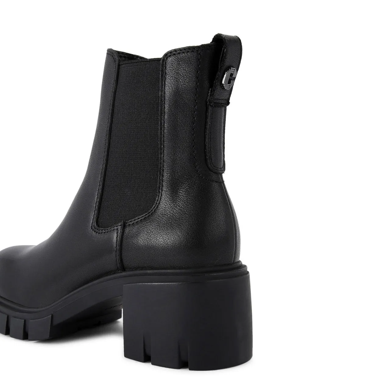 CARVELA Ignite Leather Chelsea Boots - Black