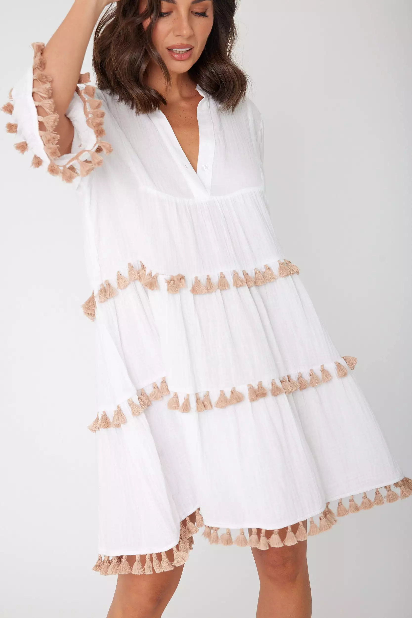 CHARLIE Dress White