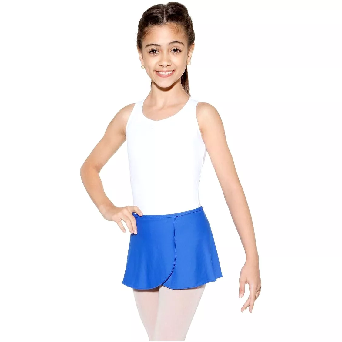 Child Studio Line Wrap Front Skirt