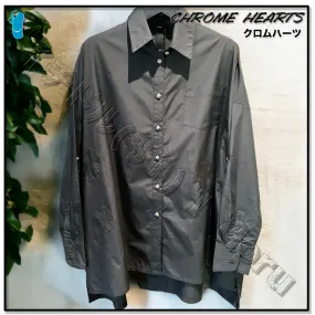 CHROME HEARTS  |Unisex Street Style Shirts & Blouses