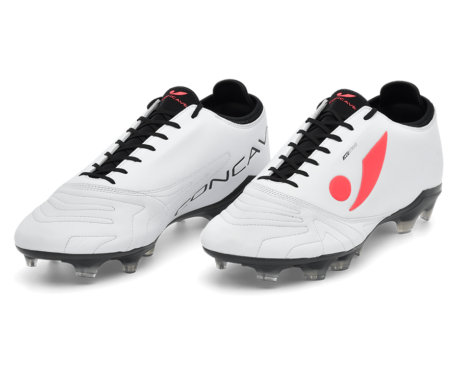 Concave Halo+ Pro v2 FG Football Boot  White/Solar/Black