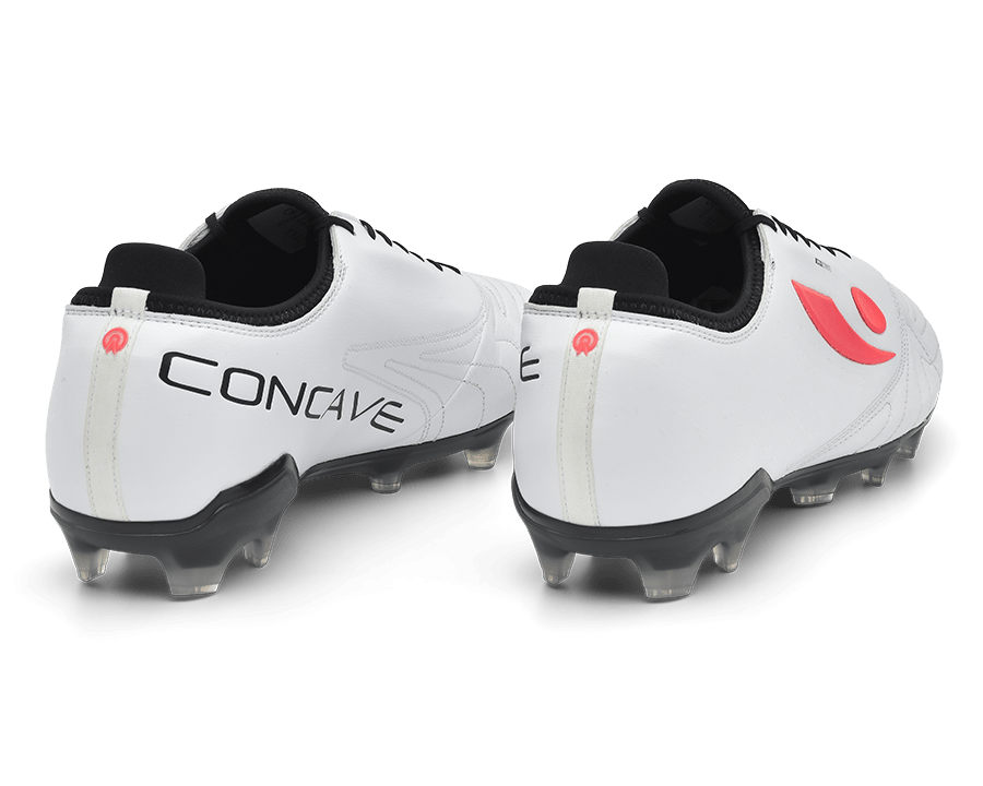 Concave Halo+ Pro v2 FG Football Boot  White/Solar/Black