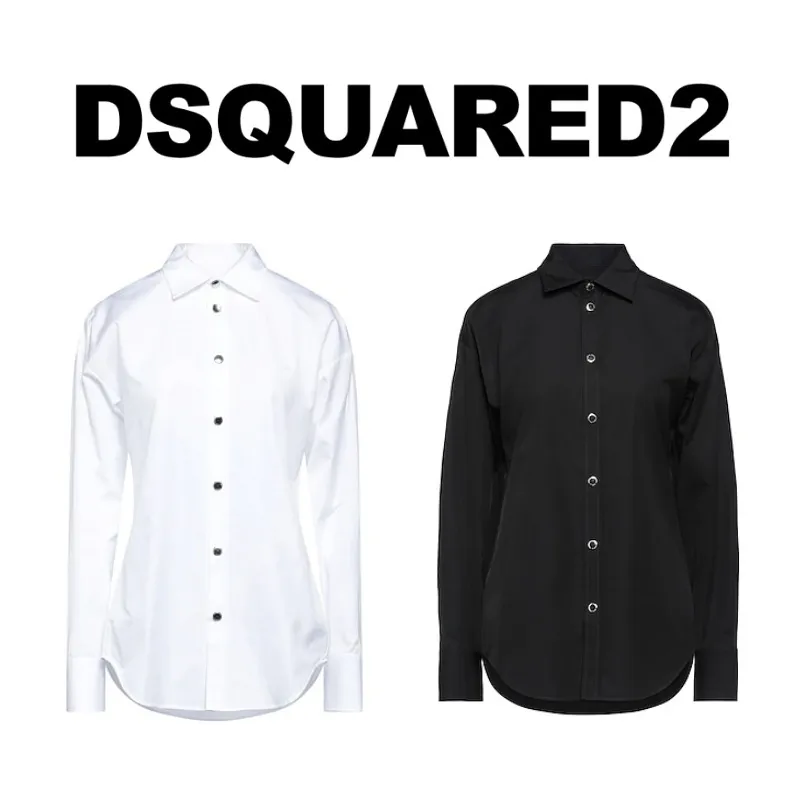 D SQUARED2  |Plain Cotton Shirts & Blouses