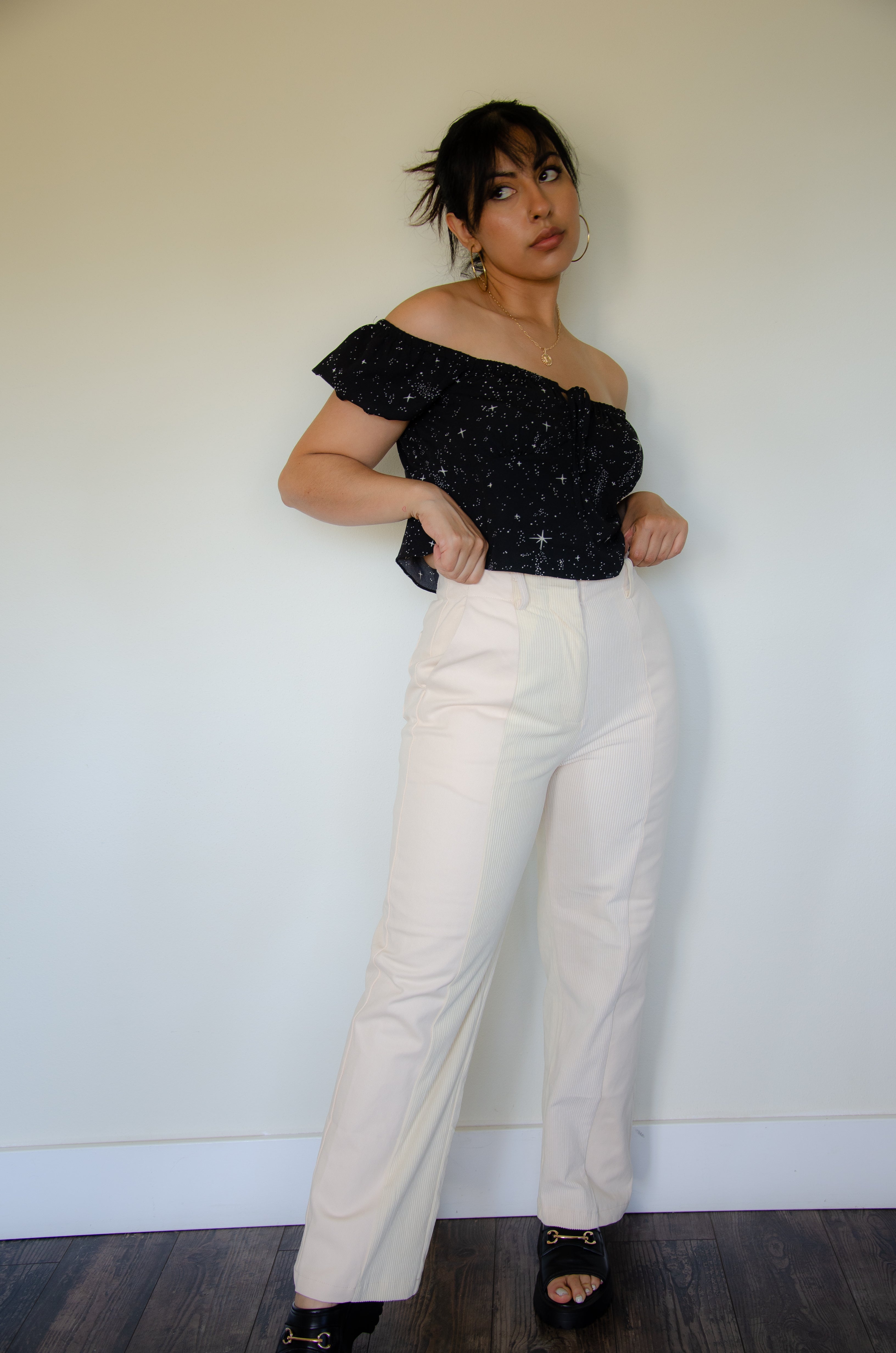 Danielle Split Panel Pants