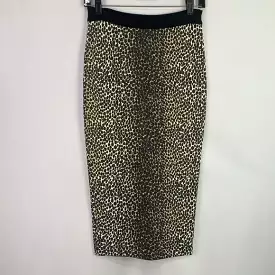 DolceandGabbana animal print stretch pencil skirt