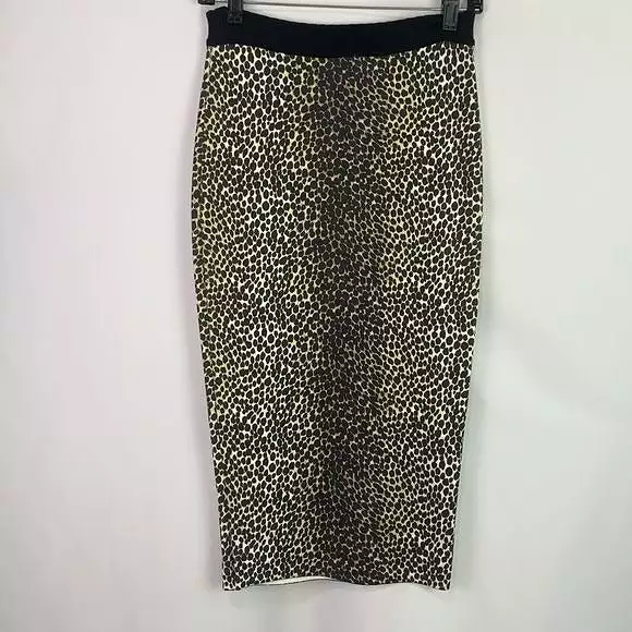 DolceandGabbana animal print stretch pencil skirt