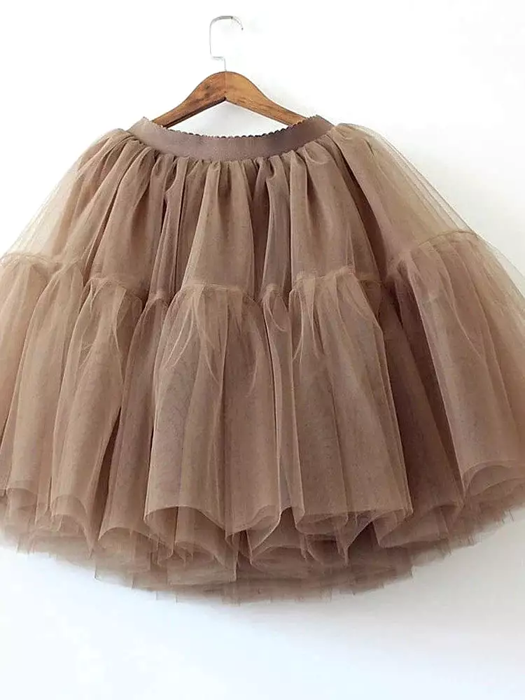 Elevate Your Style with Women's Swing Mini Tulle Skirt