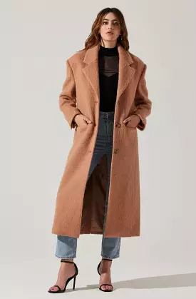 Etta Wool Blend Coat