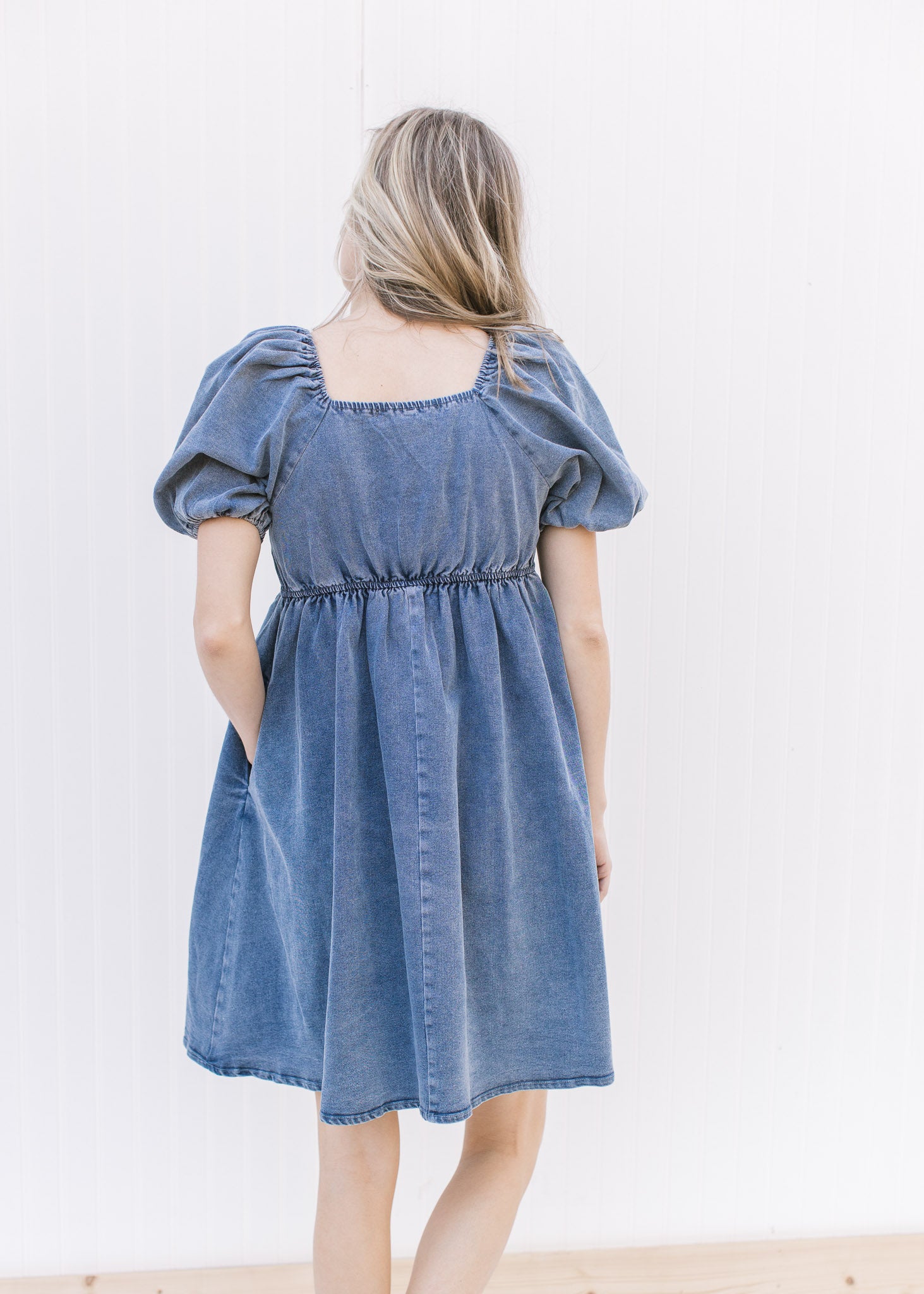 Faded Denim Cutie Pie Dress