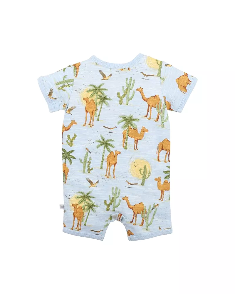 Fox & Finch Desert Mirage SS Zip Romper