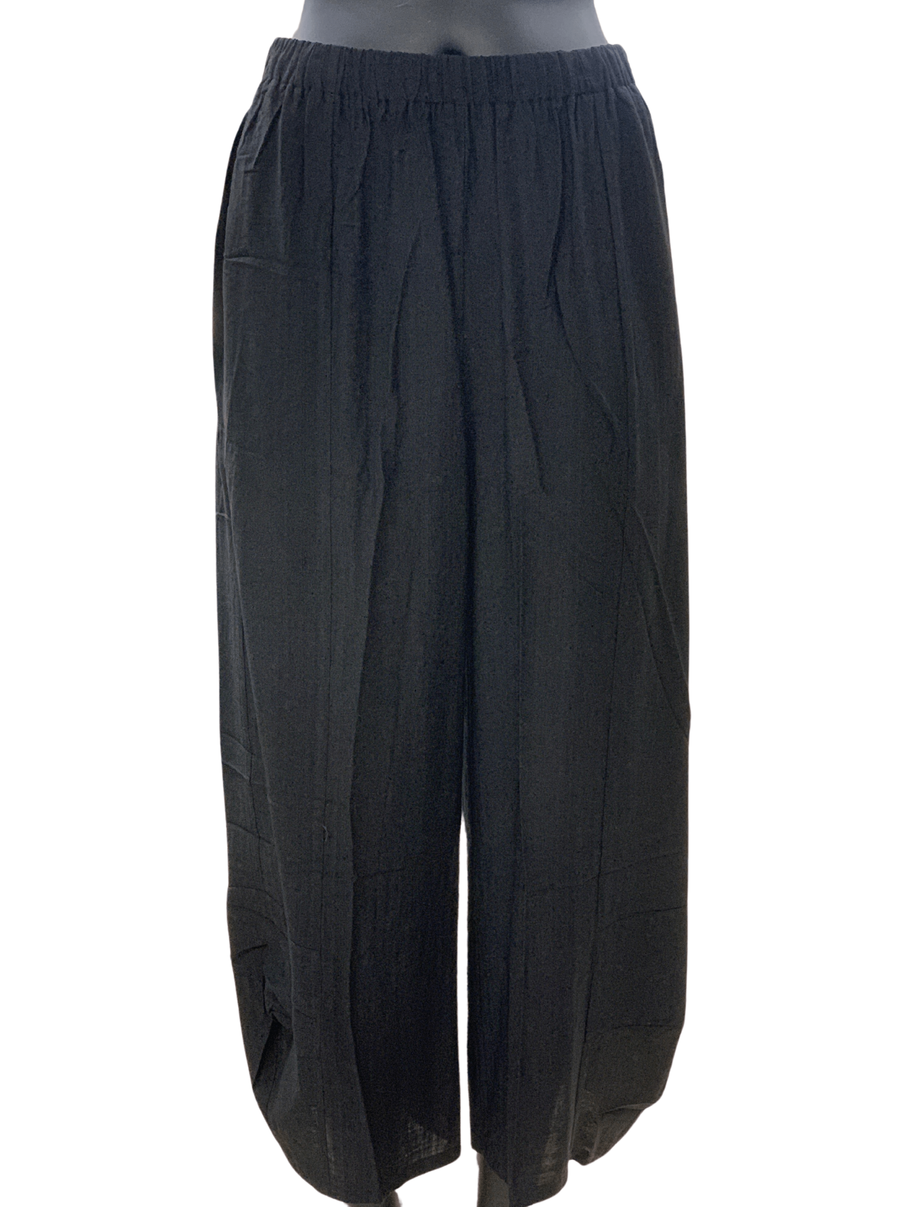 Funsport Black Wide Pants - 241872