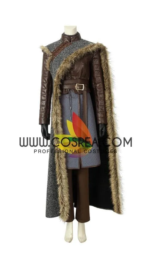 Game of Thrones Arya Stark Season 8 Cosplay Costume