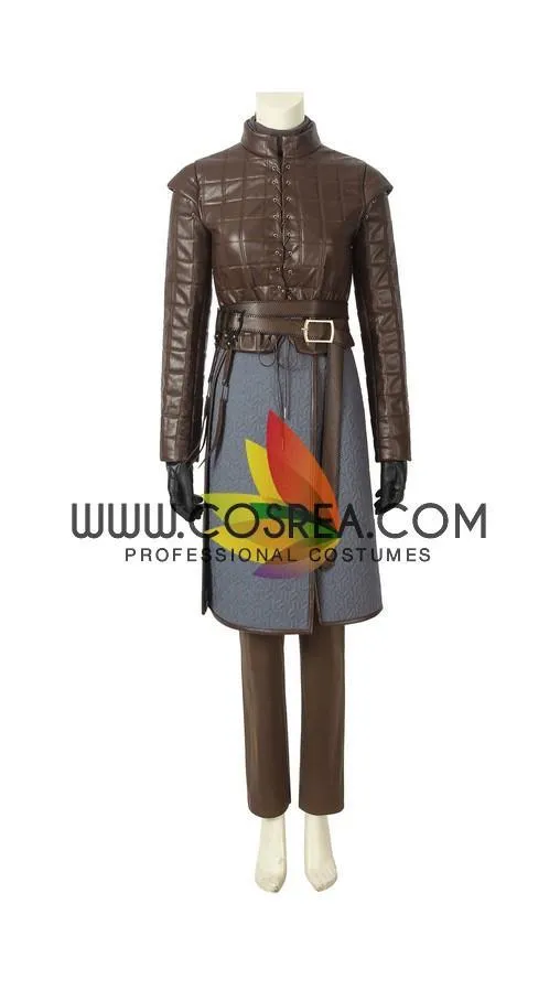 Game of Thrones Arya Stark Season 8 Cosplay Costume