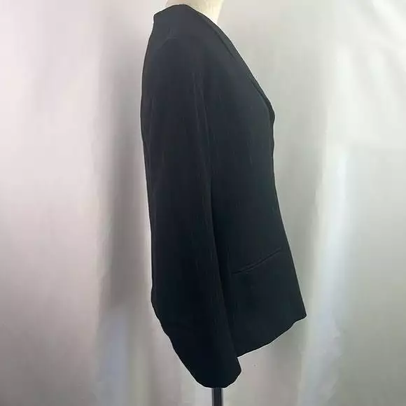 GiorgioArmaniBlack Pin Striped Jacket / Skirt Suit