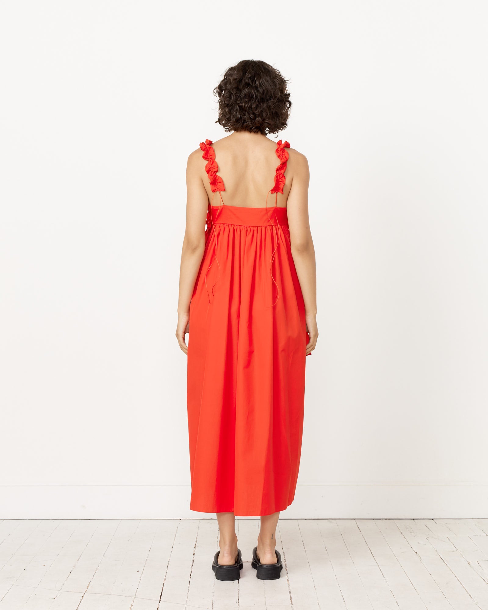 Giovanna Dress in Poppy Red