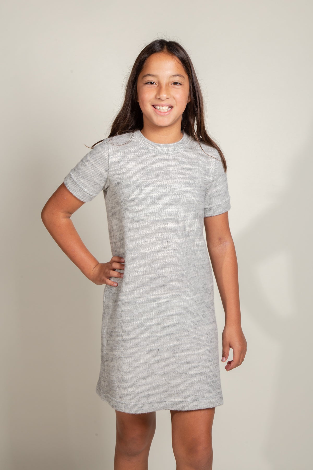 Girl's Soft Knit Dress