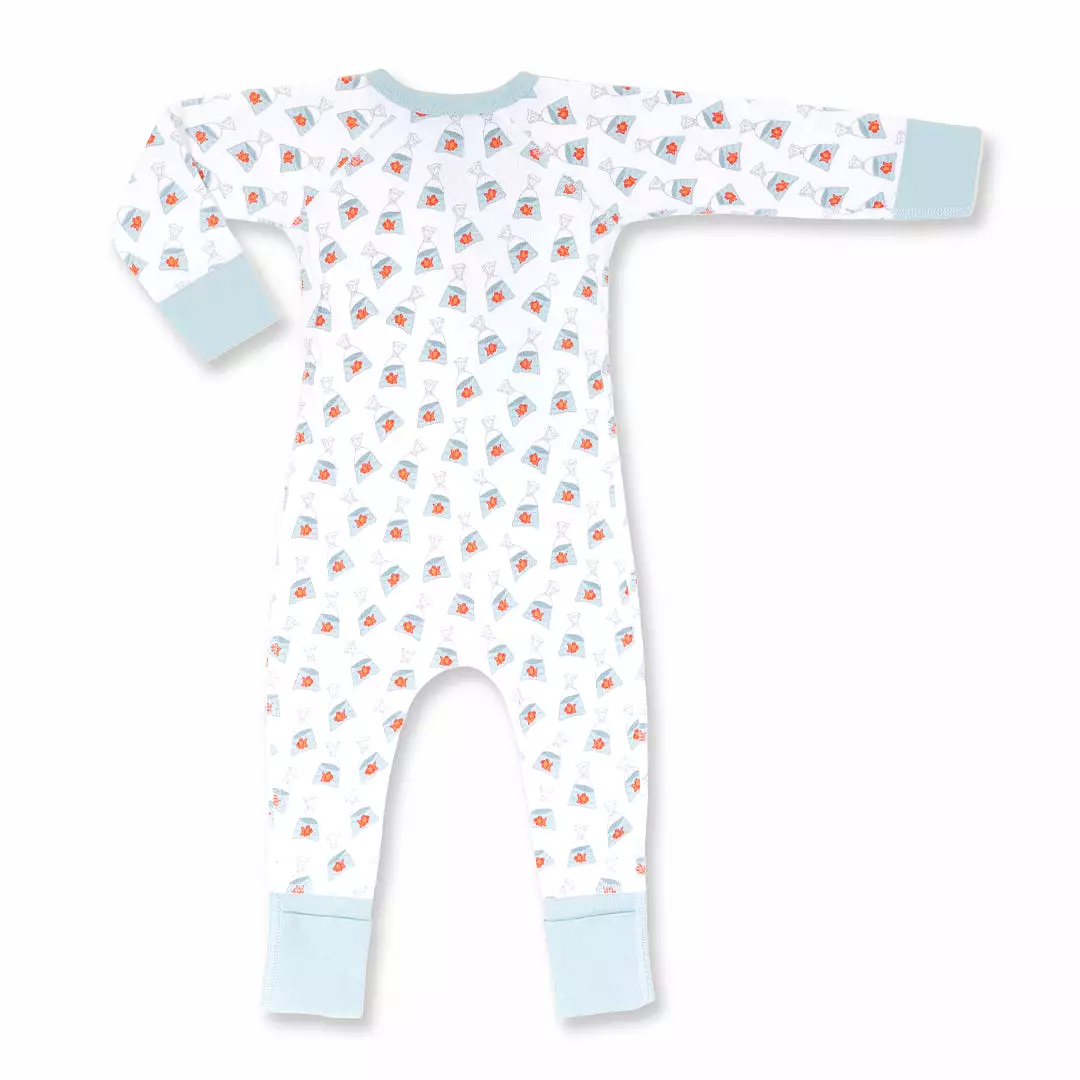 Goldfish Zip Romper