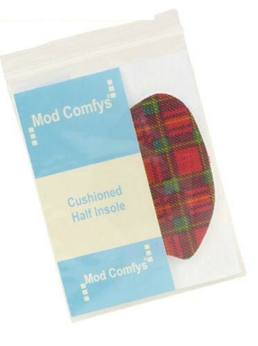 Half Insoles Shoes Boots Courts Fitting New Pad Ladies Comfort Soft Foam Tartan