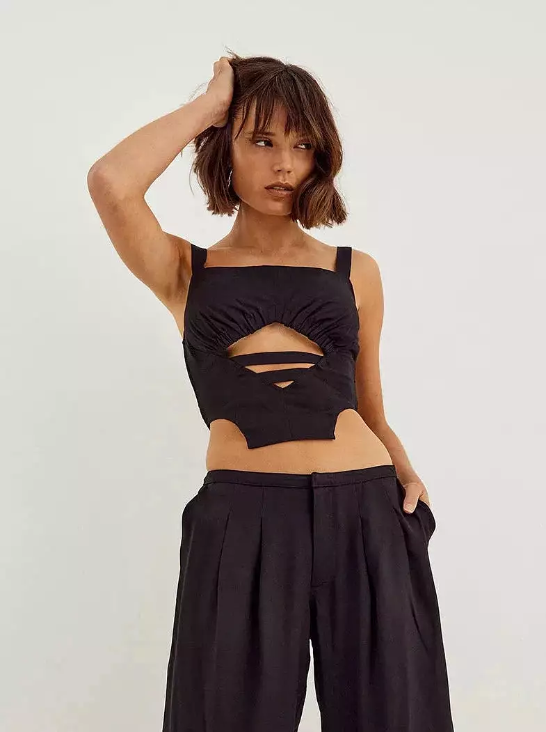 HORIZON BUSTIER NOIR