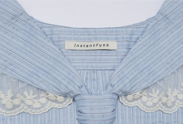 INSTANTFUNK  |Short Sleeves Shirts & Blouses