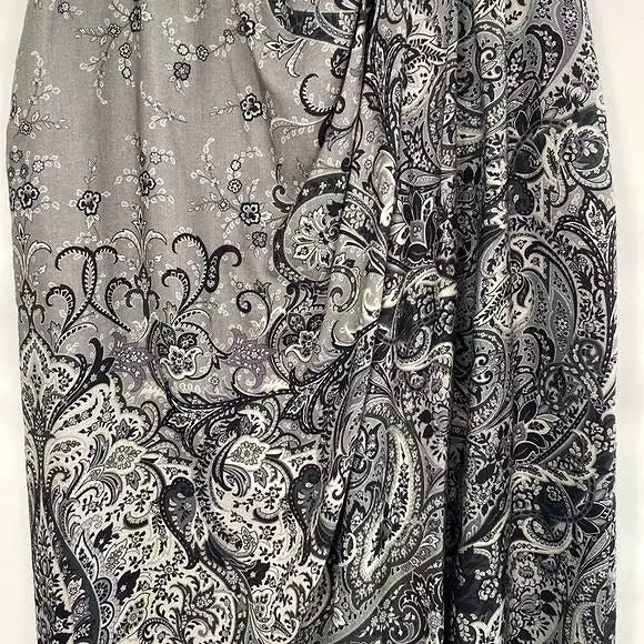 Lafayette 148NWT Gray Print Skirt