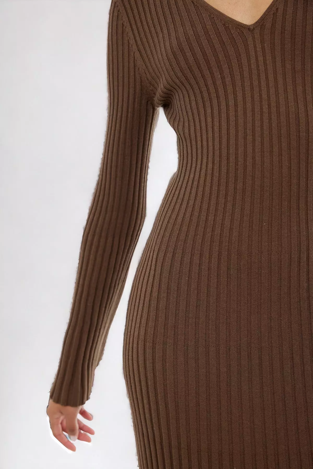 Lani Knit Dress | Mocha