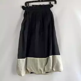 Loris Diran NYC Silk Black Skirt