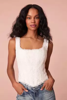 Loveshackfancy - Lorelai Corset Bustier - Off White