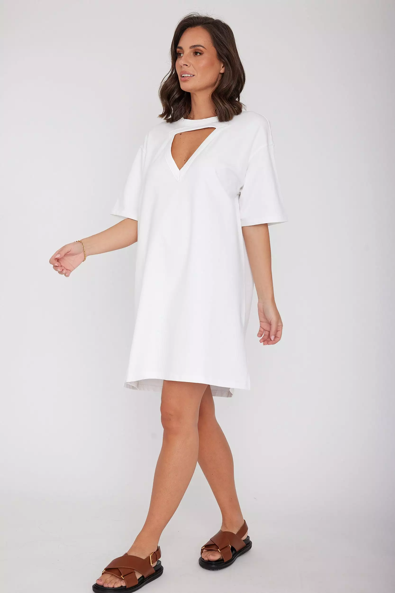 MARCUS Mini Dress White