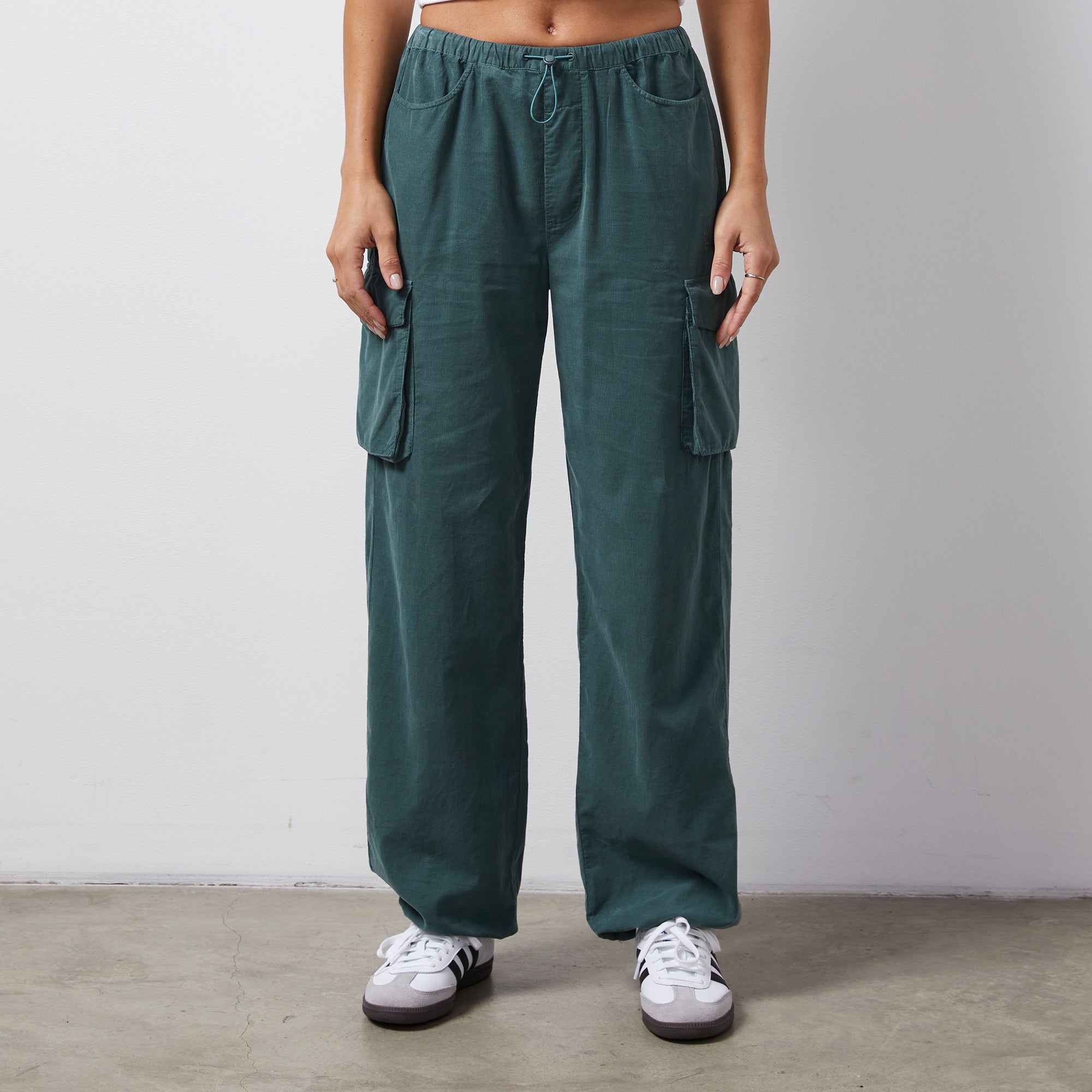 Mini Corduroy Parachute Pant