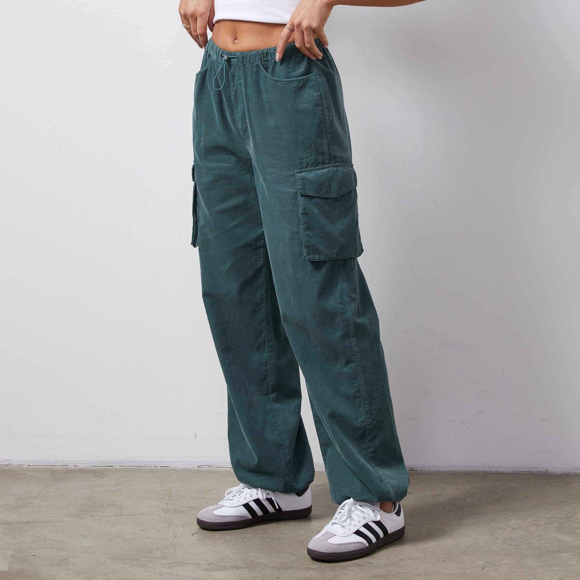 Mini Corduroy Parachute Pant