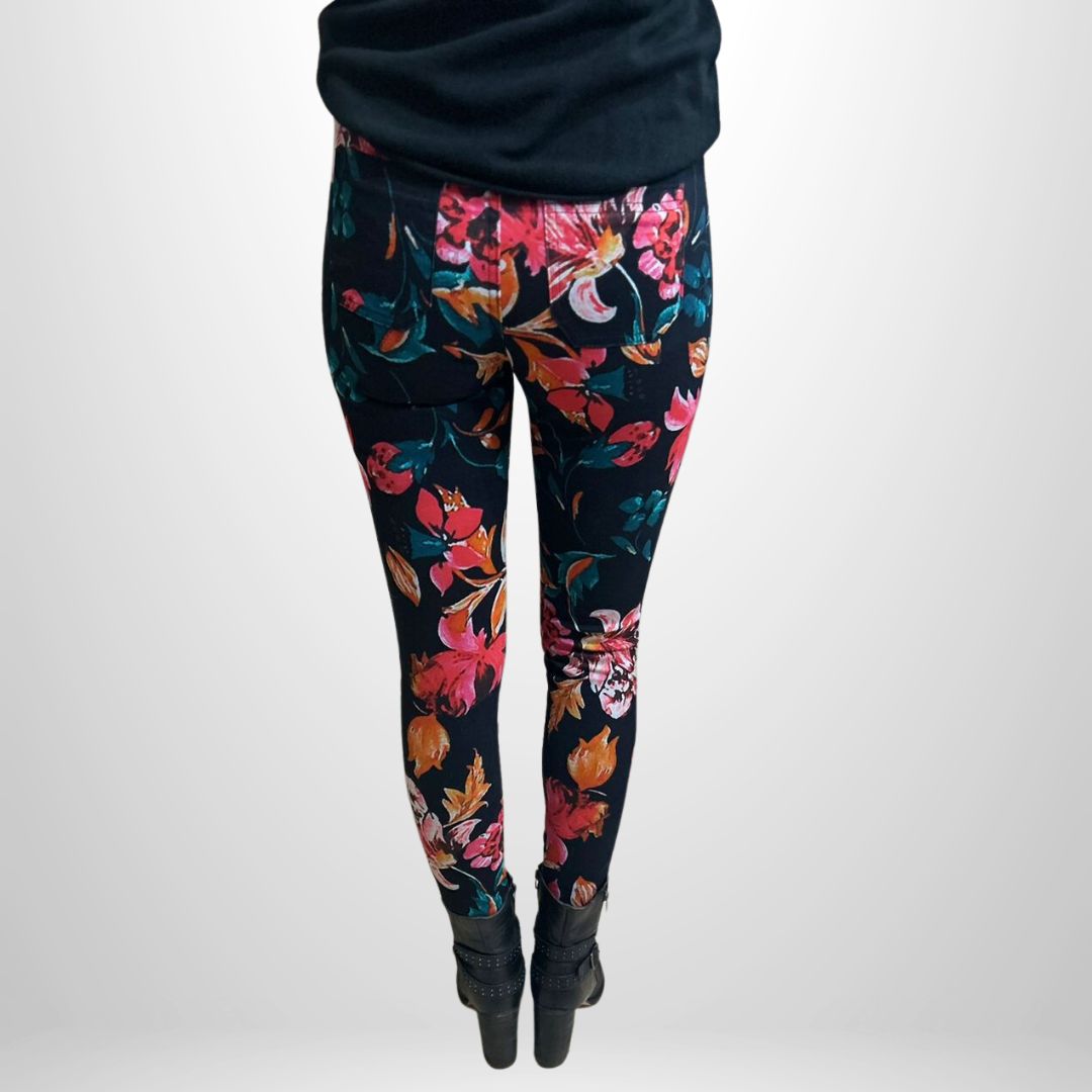 Multi Coloured Floral Pants