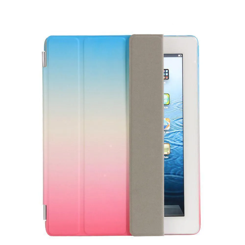 Multifold Flip Cover with Auto Sleep/Wake for iPad 2/3/4