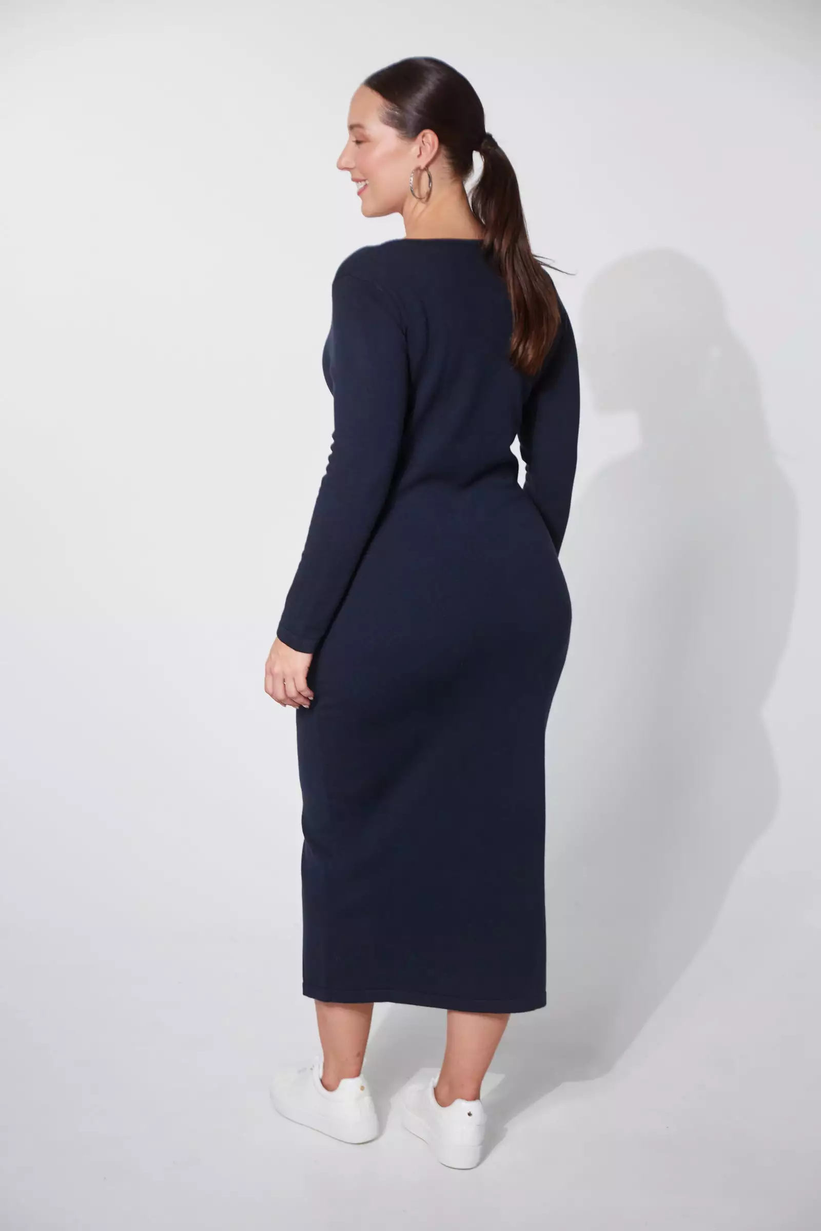 Nikolai Knit Dress - Midnight Navy